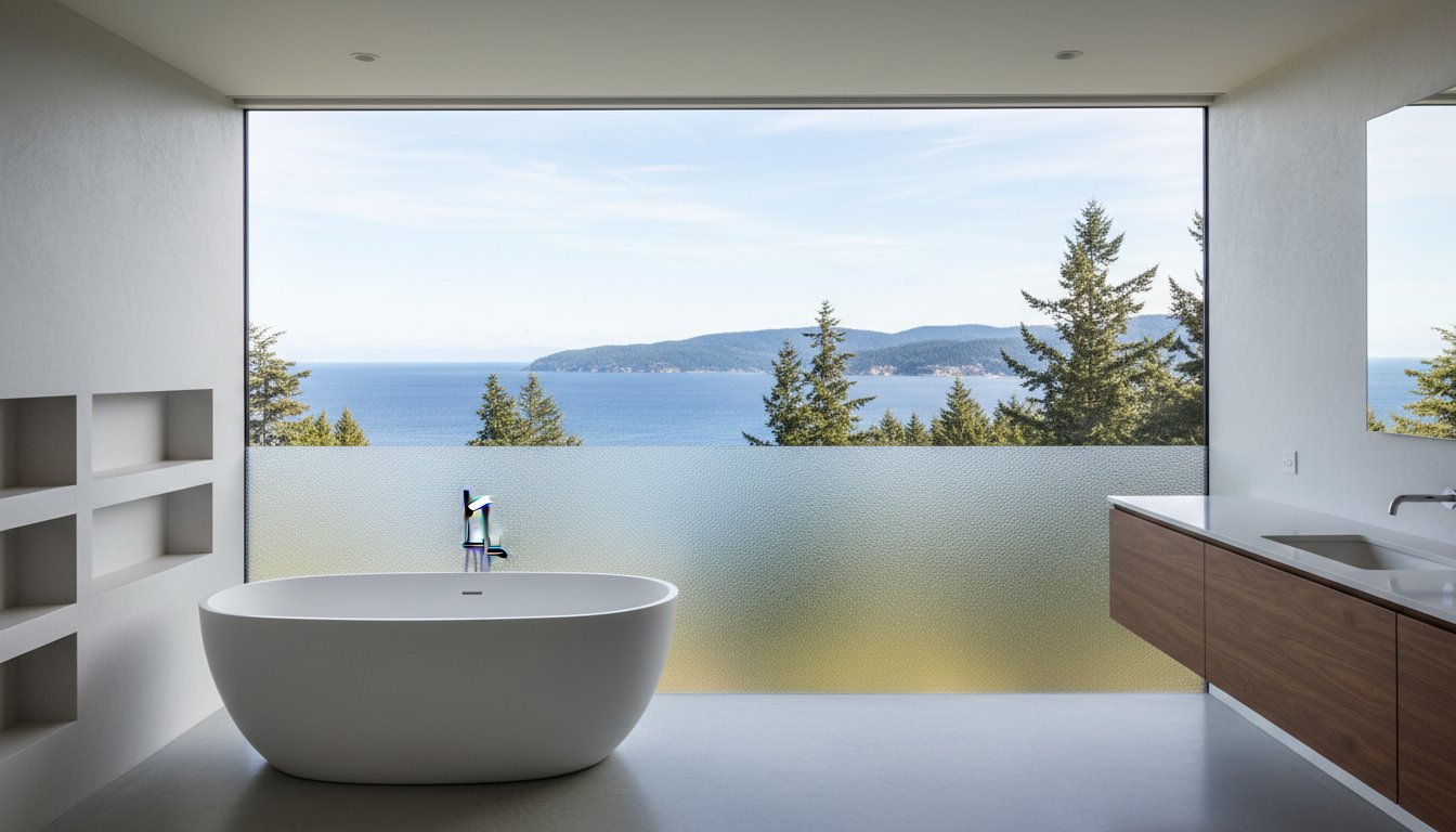 Frosted Window Film for Bathrooms in Victoria BC: The 2026 Premium Buying Guide – Hero Image Frosted Window Film for Bathrooms in Victoria BC: The 2026 Premium Buying Guide